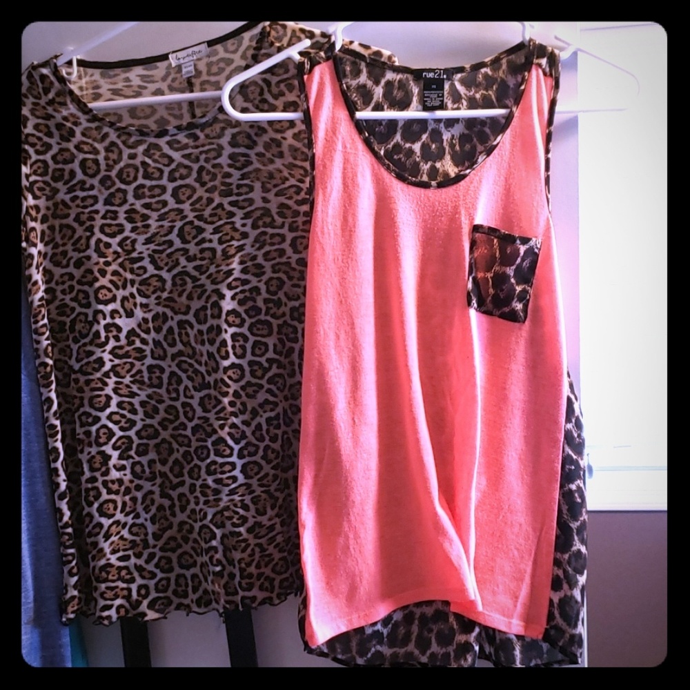 Cheetah tops!
